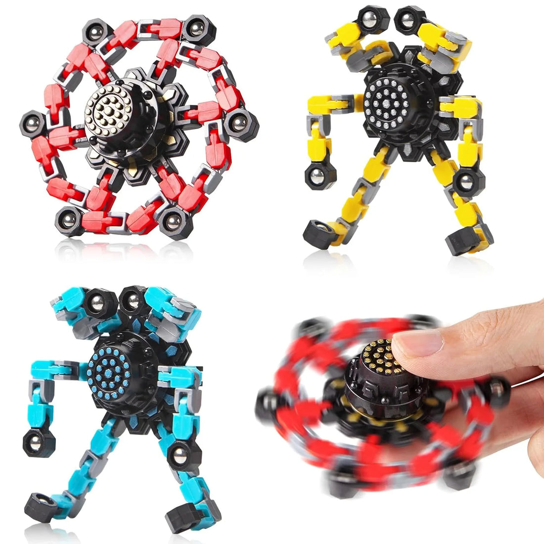 Transformable Fidget Spinner Stress Relief Toy