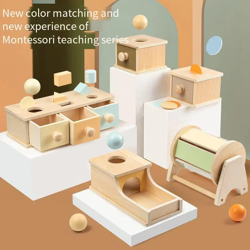 Educational 2-in-1 Coin &amp; Ball Box Montessori Game