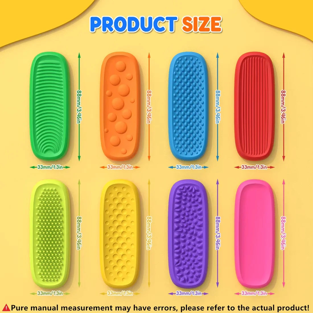 Silicone Sensory Strip Fidget Toy