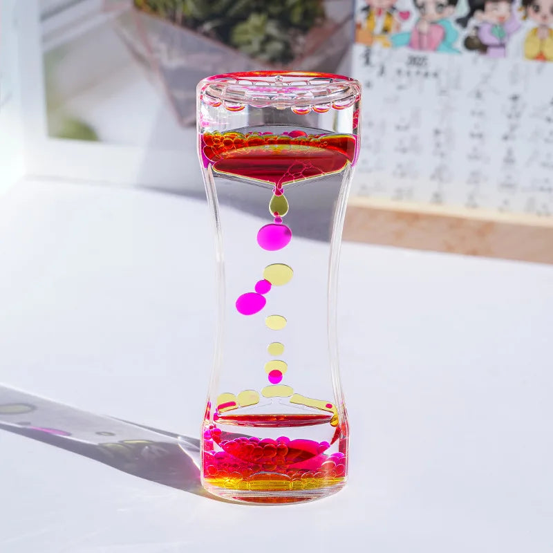 Liquid Motion Bubbler Timer Sensory Fidget Toy