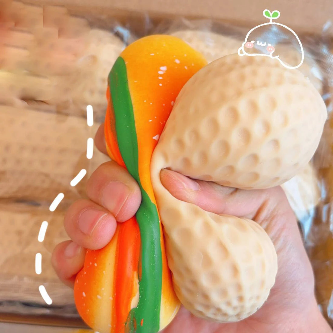 Soft Squishy Simulated Food Stress Ball Fidget Toy